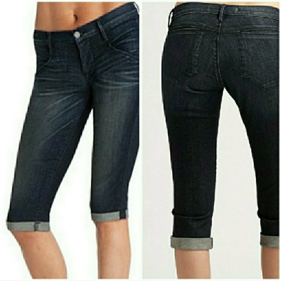 J Brand Denim - J. Brand Greaser Crop Capri Jeans